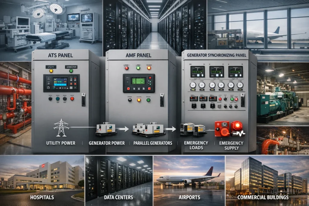 Sistemas de Transferência de Energia e Energia de Emergência