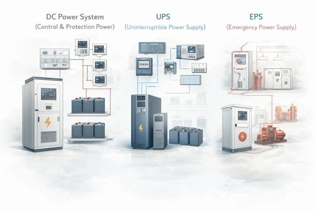 Types of Auxiliary Power Systems
