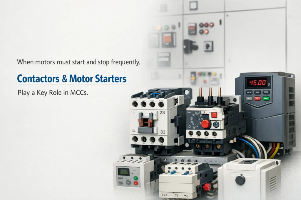 Contactores y arrancadores de motor