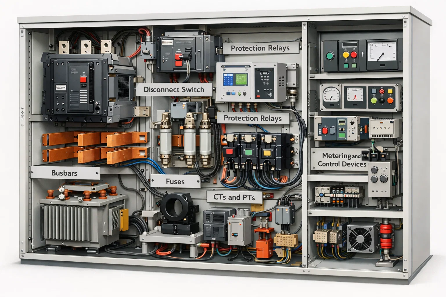 Switchgear Components Explained: Key Parts, Functions, and How They Work Together