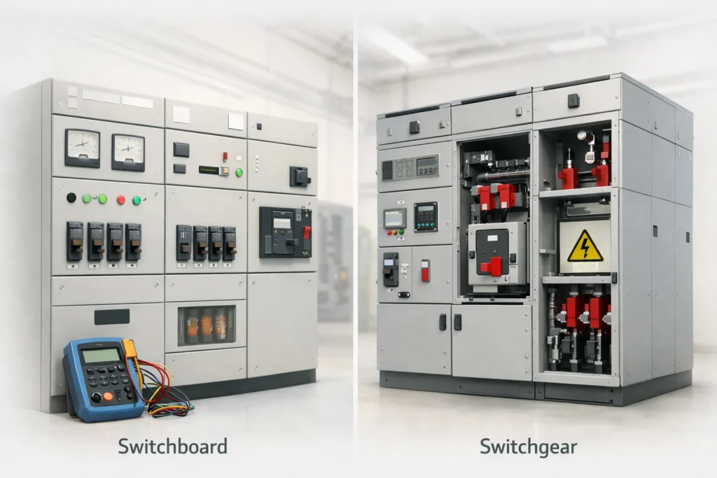 Switchgear vs Switchboard