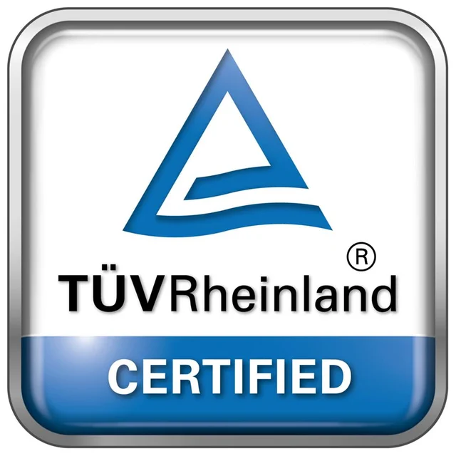 TÜV sertifikalı