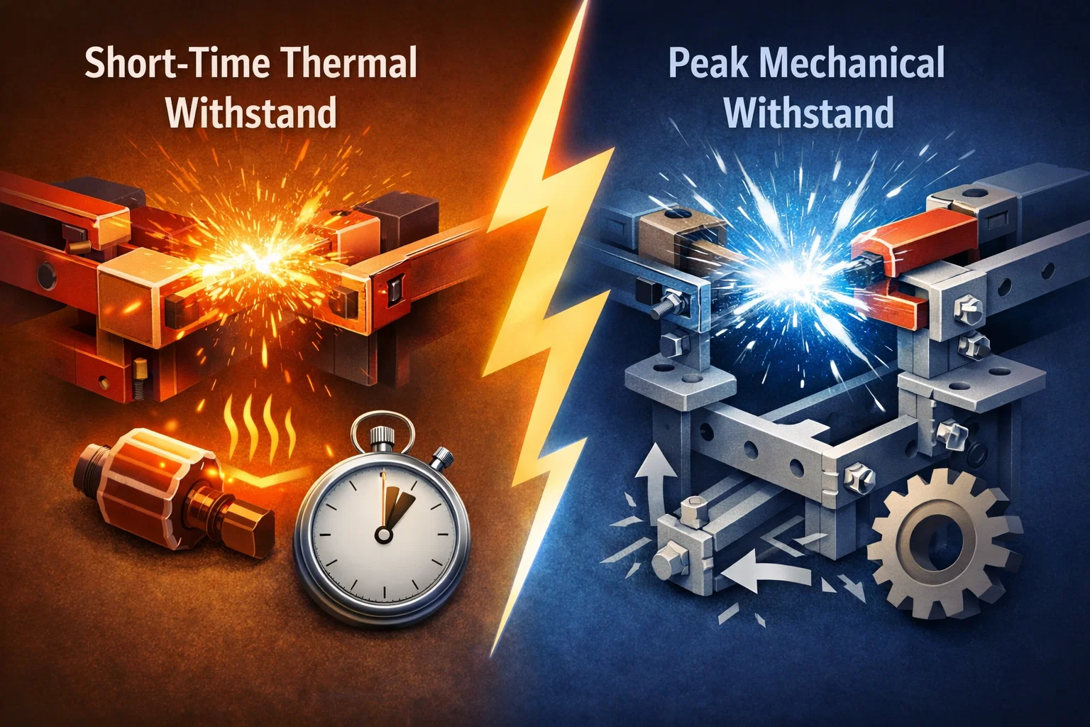 Icw vs Ipk: RMS and Peak Short-Circuit Ratings for Busbars and Switchgear
