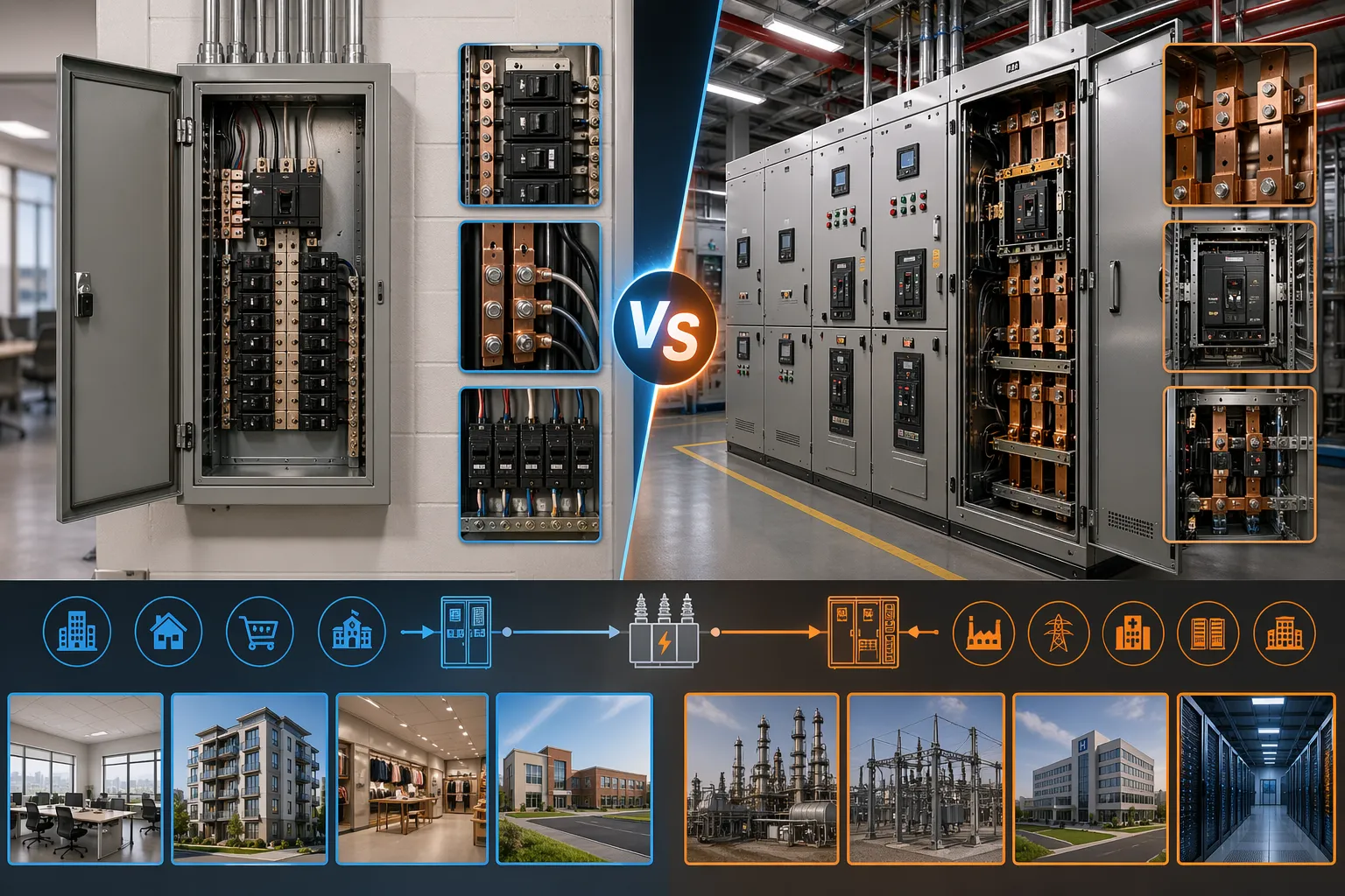 Switchgear vs Panel Board: Is Switchgear Just a Larger Panel Board?