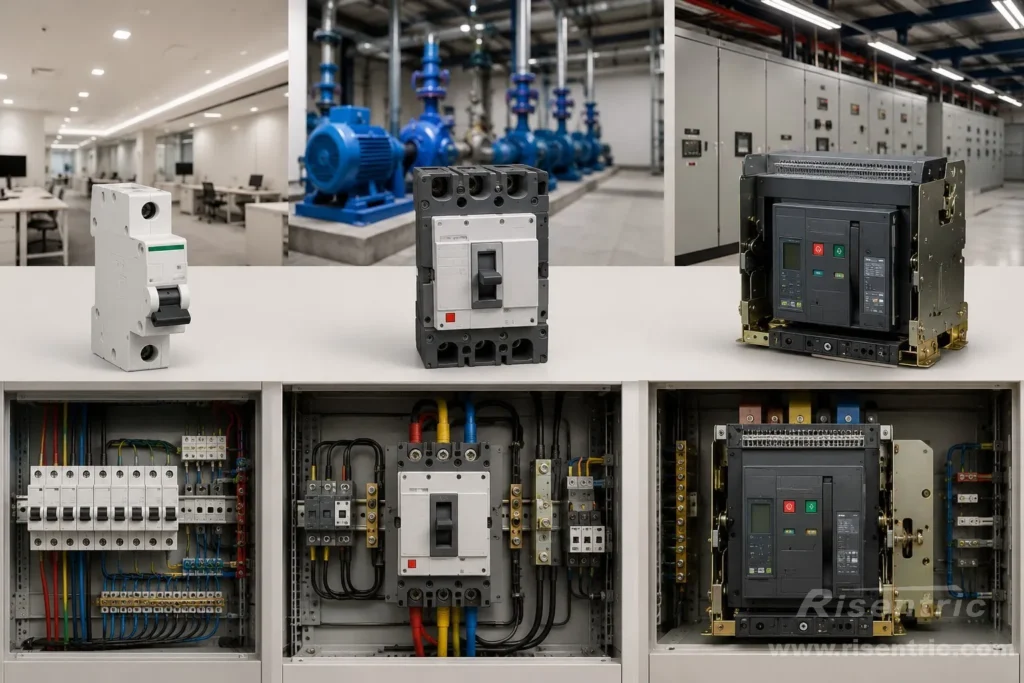 Basic Breaker Type Selection MCB, MCCB, ACB