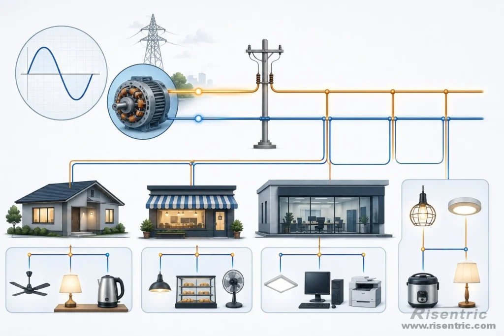 Was ist Einphasenstrom?