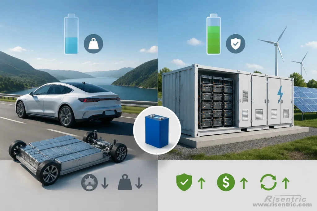 LFP Has Acceptable Energy Density for Stationary Systems LFP Has Acceptable Energy Density for Stationary Systems