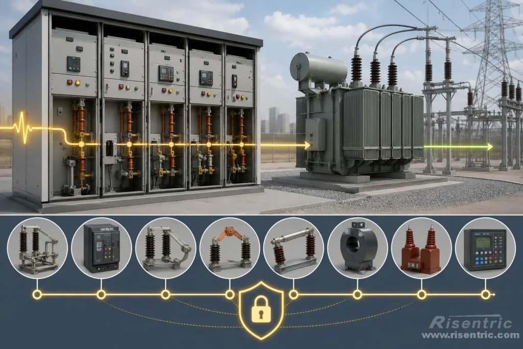 MV Switchgear Controls and Protects the Incoming Side MV Switchgear Controls and Protects the Incoming Side
