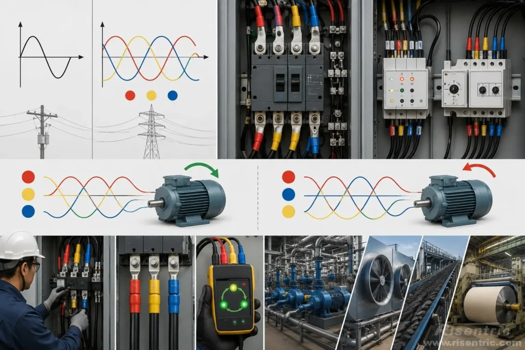Phase Sequence Matters in Three-Phase Switchgear Phase Sequence Matters in Three-Phase Switchgear