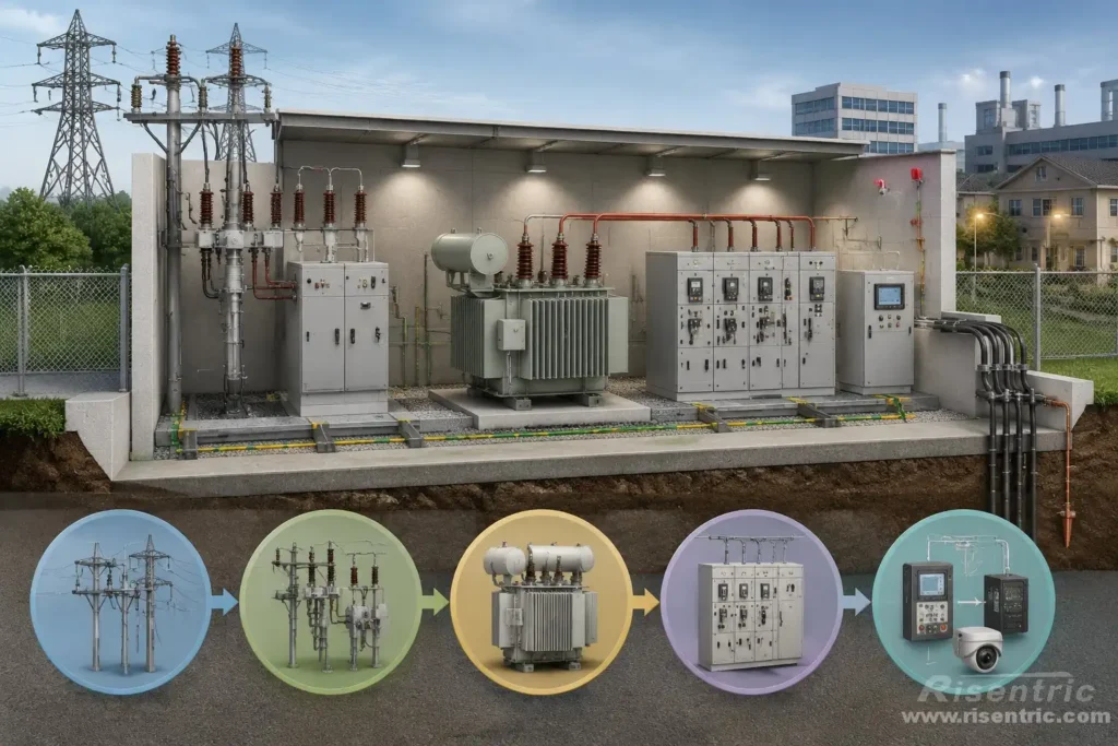 The Whole Function of a Transformer Substation The Whole Function of a Transformer Substation