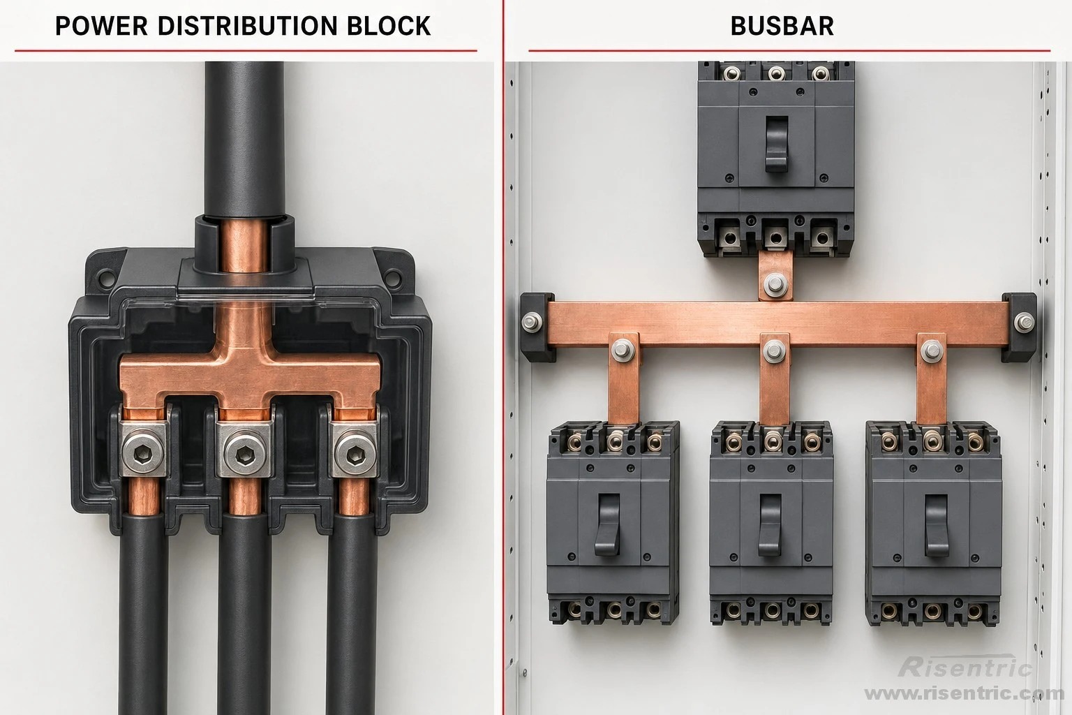 Distribution Block vs Busbar