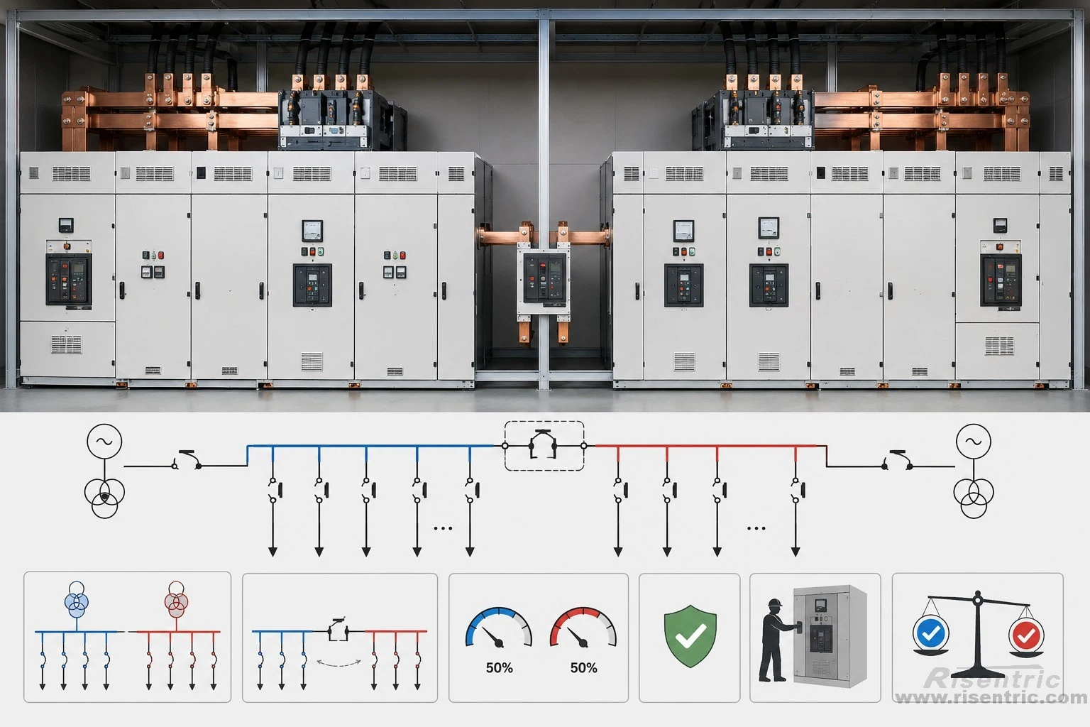 Divide the System into Lower-Current Bus Sections