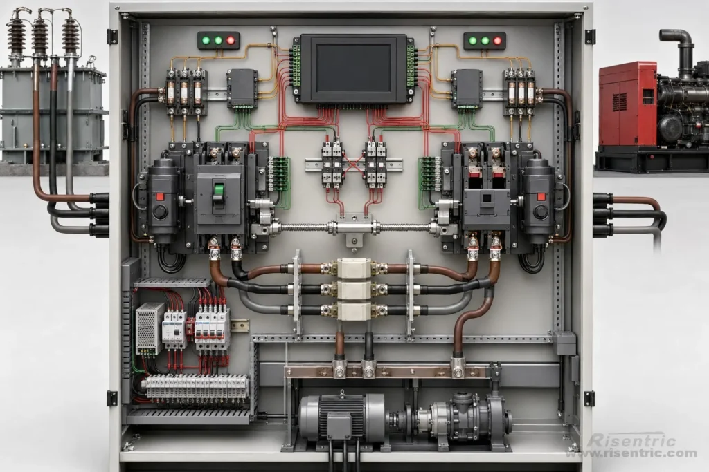 How the system of Mechanical-Interlock ATS Works How the system of Mechanical-Interlock ATS Works