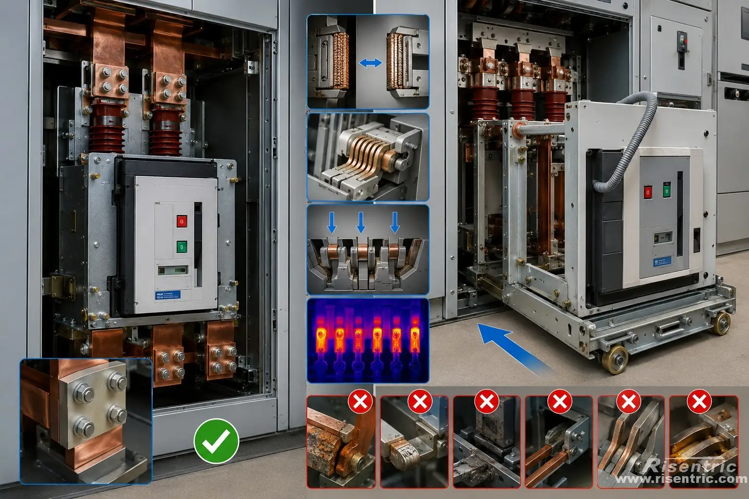 Low Contact Resistance Versus Withdrawable Construction