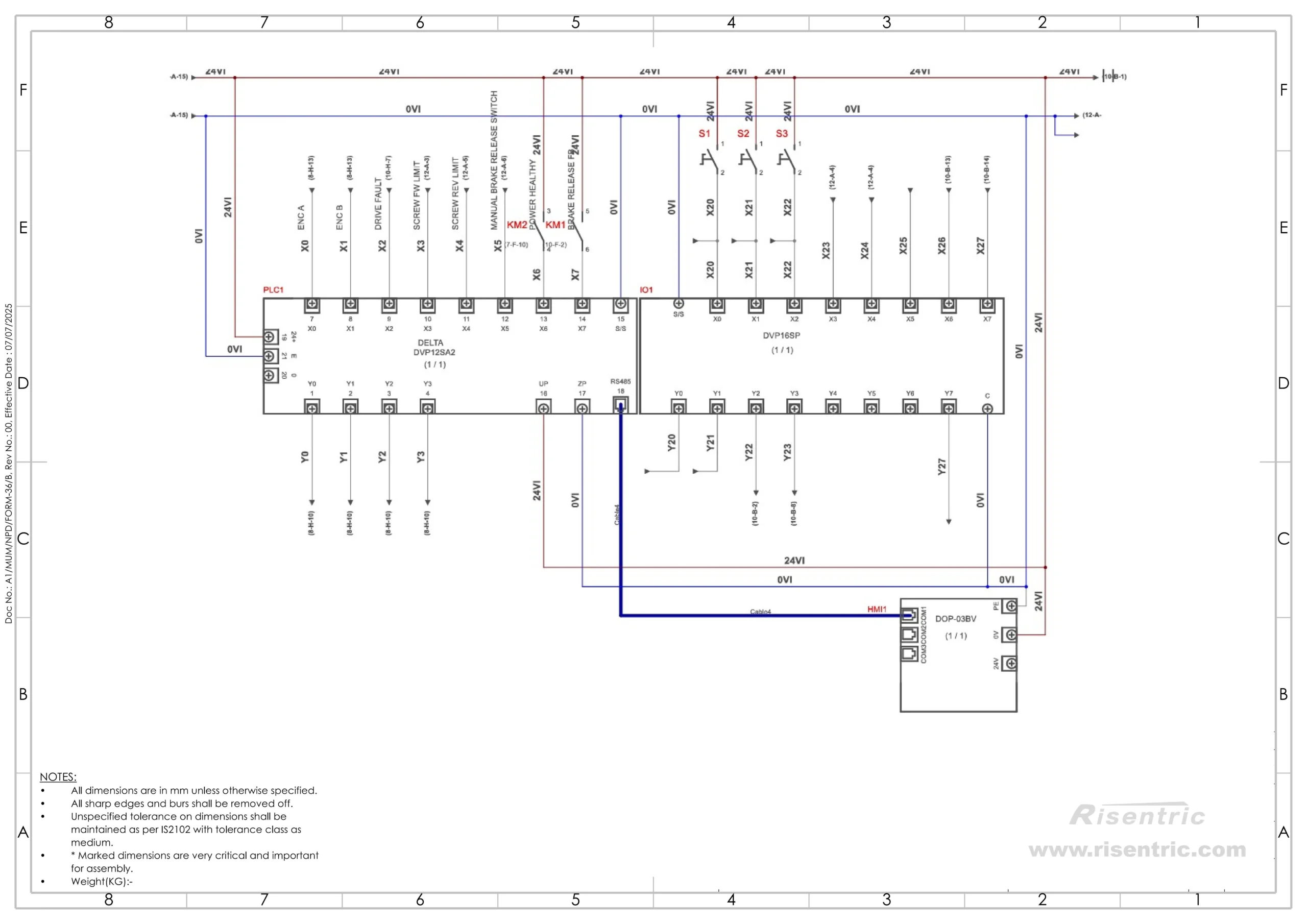 PLC wiring