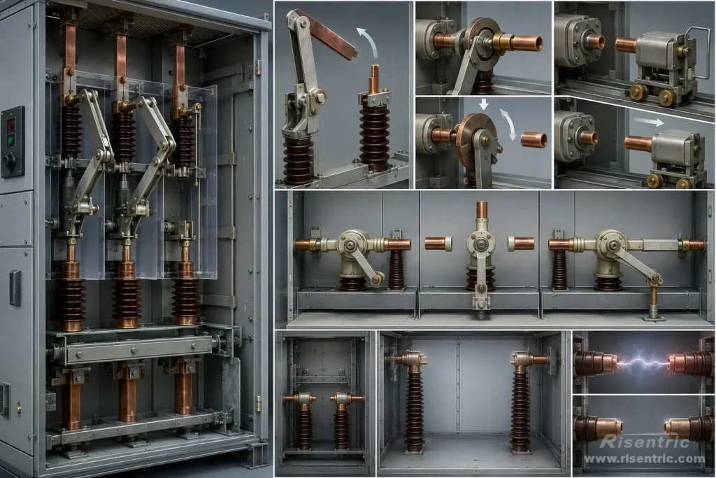 Welcher Mechanismus wird verwendet, um den Stromkreis zu trennen Welcher Mechanismus wird verwendet, um den Stromkreis zu trennen?